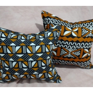 Almofadas com Tecido Africano Exclusivo (Unidade)